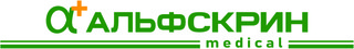 Логотип Альфскрин на Гоголевской